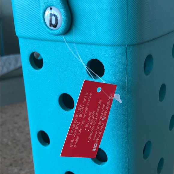 BYO Bogg Wine Tote - Turquoise and Caicos - Picture 8 of 8